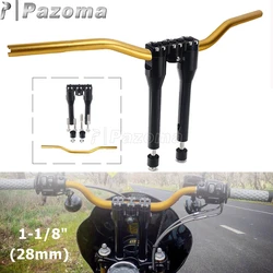 Motorcycle Club Style Handlebar Risers 28mm For Harley Softail Low Rider S ST Street Bob Fat Bob Breakout Fat Boy FXDRS 2018-up