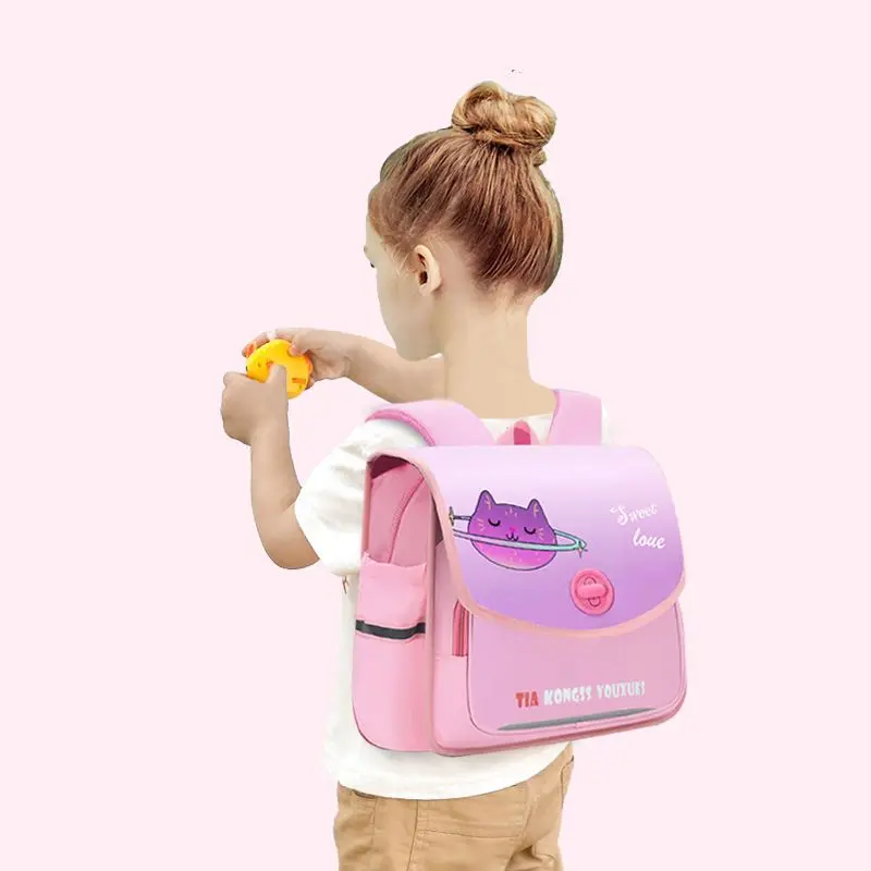 New Fashion School Bags for Boys Girls Brand Children Backpack Student Book Bag Wholesale Large Capacity Kids Schoolbag