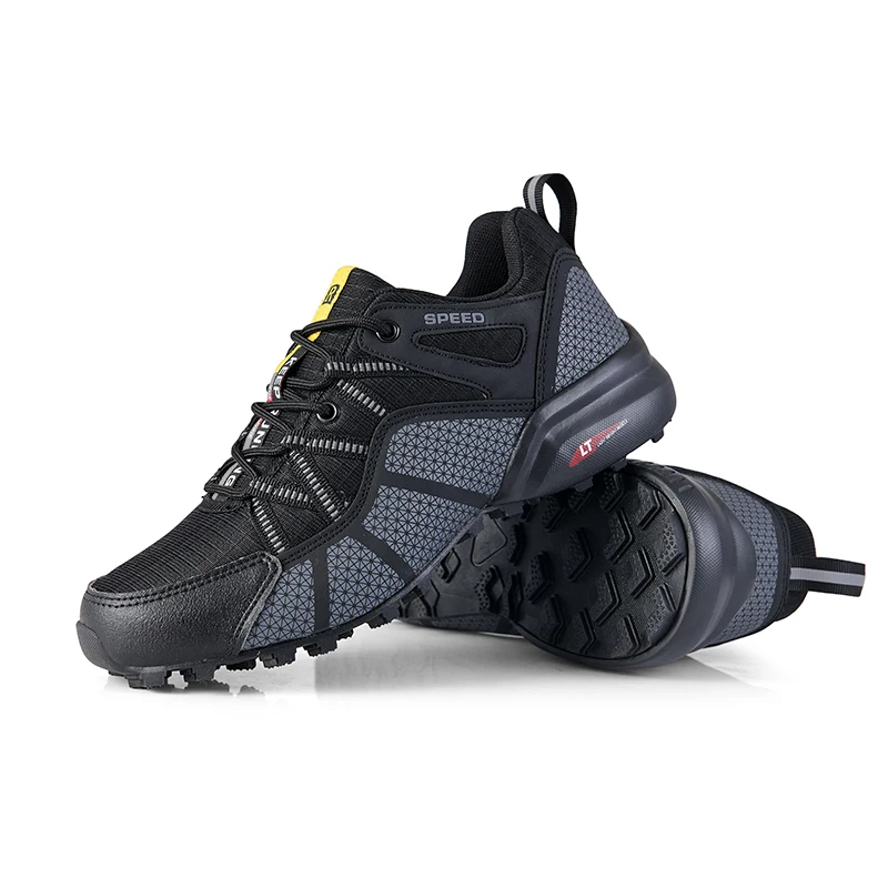 New Men Shoes Waterproof Hiking Sports Shoes Outdoor Hiking Training Shoes Men Lightweight Non-Slip Woodland Hunting Work Shoes