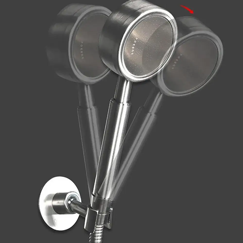 Soporte de ducha seguro sin perforaciones, fijación antideslizante, Base montada en la pared, estante de ducha Universal O9z0, 1 unidad