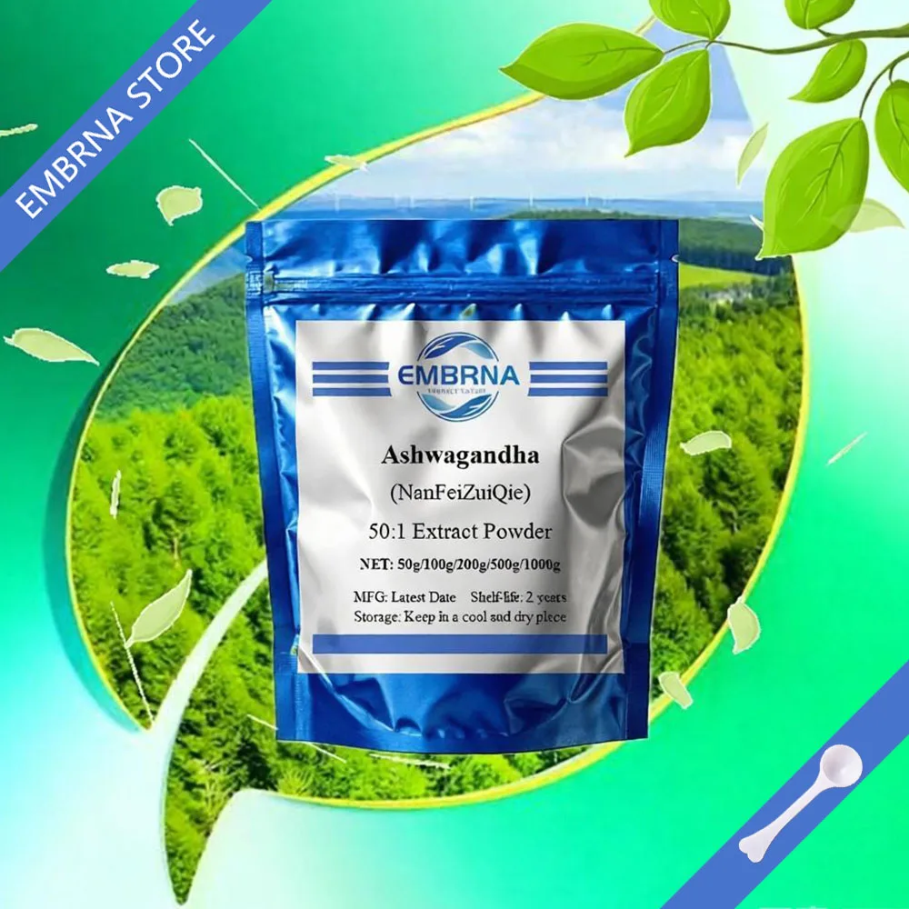 Wholesale Global Customized Raw Materials No.026 Customized Aluminum Foil Bag ForAshwagandha Extract High-purity Powder 50:1