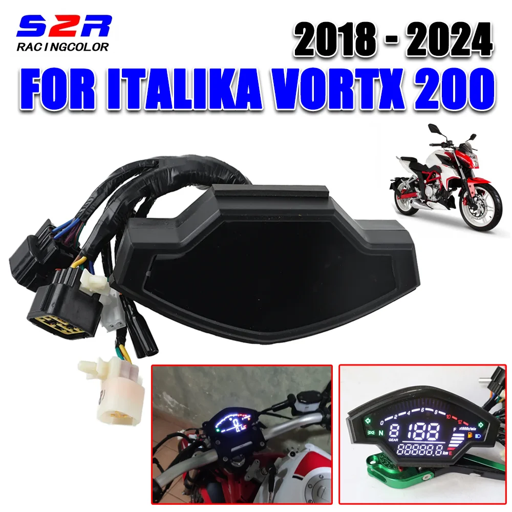 Para Italika Vortx 200 Vortex 200 2018 - 2024 accesorios de motocicleta tablero Digital velocímetro odómetro medidor pantalla