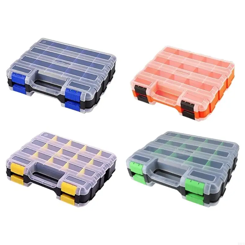 X9FA Hardware Tool Box Multifuntional Tool Case Plastic Parts Box Tool