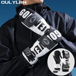 New Winter Warm Gloves Full Fingers Waterproof Cycling Driving Outdoor Motorcycle Ski Touch Screen Gloves Non-Slip Women Men