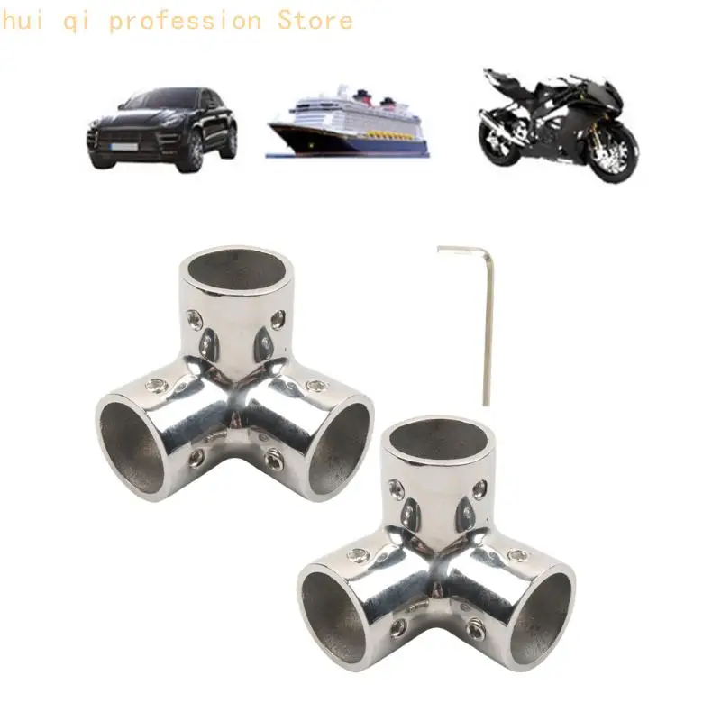 Bootsschienen-Eckbeschlag, T-Stück-Verbinder mit Stellschrauben-Design für Marine-Rahmen H8WE – Detail 9