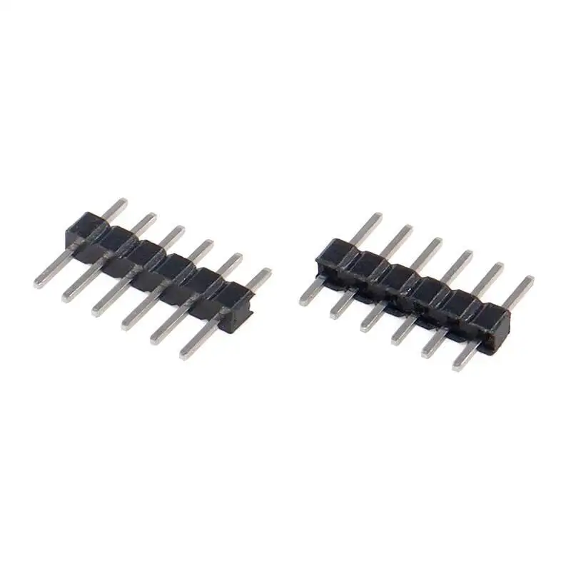 20 Stück 2,0 mm Einreihiger Gerader Stiftleisten-Stecker 1*2P 3P 4P 5P 6P 7P 8P 10P 20P 40P Kupfer – Detail 7
