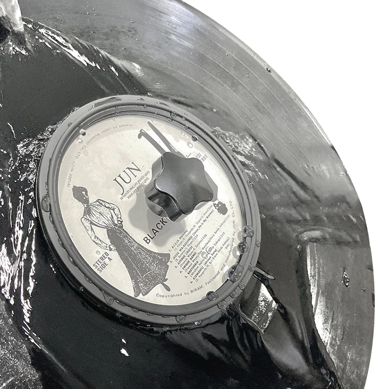 7-12 Inch EP LP Vinyl Record Label Saver Vinyl Record Clean Saver Record Cleaning Protector Waterproof Label Saver Record Clamp