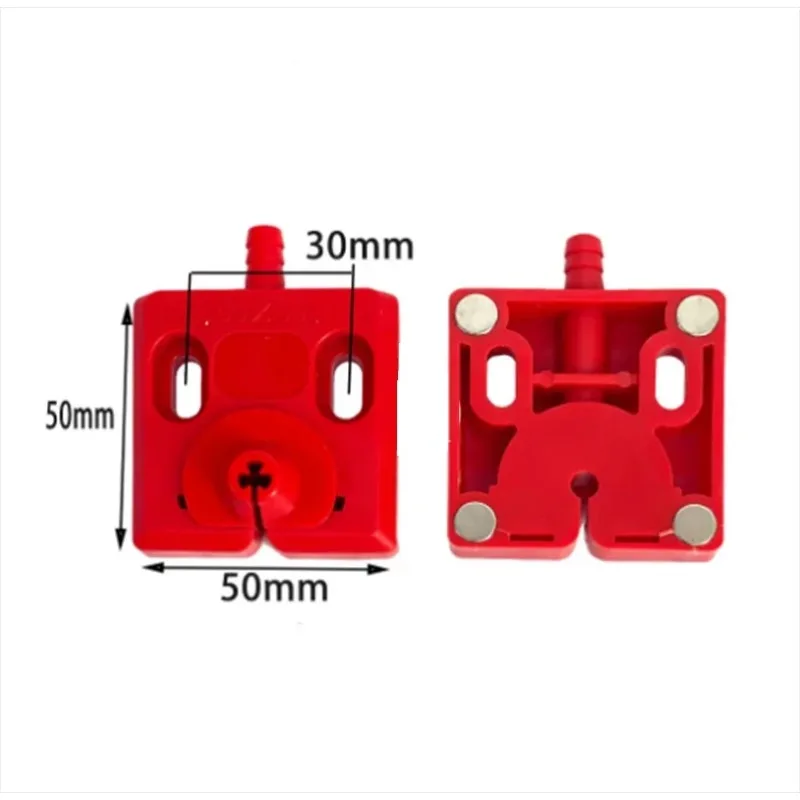 EDM Plastic Water Jet Panel Cooling Plate With Magnet W50*L50mm for Wire Cutting Machine 2pcs