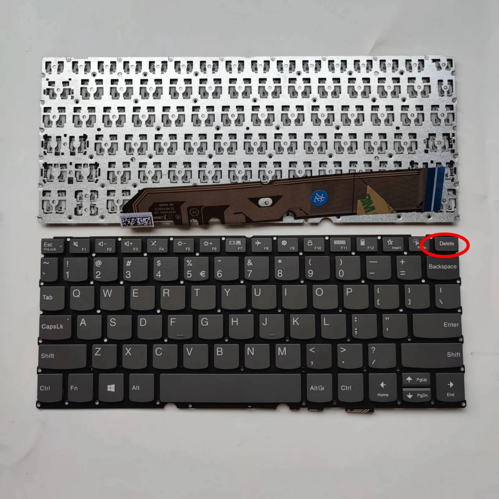 Diseño estadounidense para Lenovo Ideapad Flex 3 11ADA05 Flex 3 11IGL05 teclado para portátil sin retroiluminación