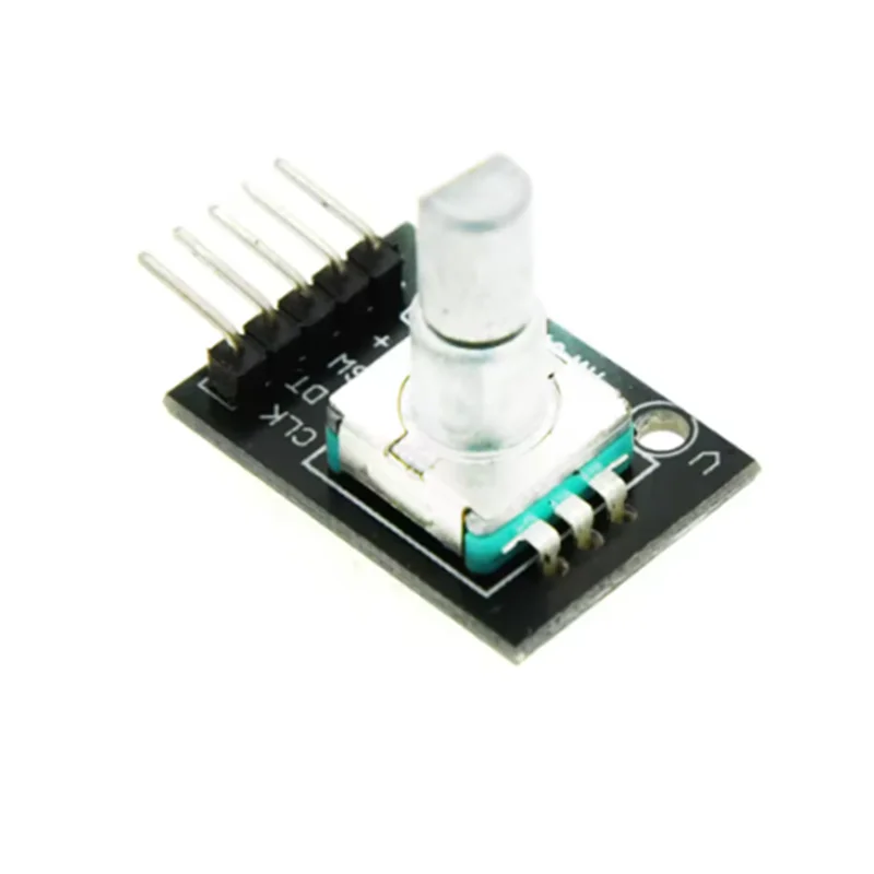 1-10 pces módulo codificador rotativo de 360 graus KY-040 placa de desenvolvimento do sensor de tijolo com botão tampa potenciômetro kit diy para arduino