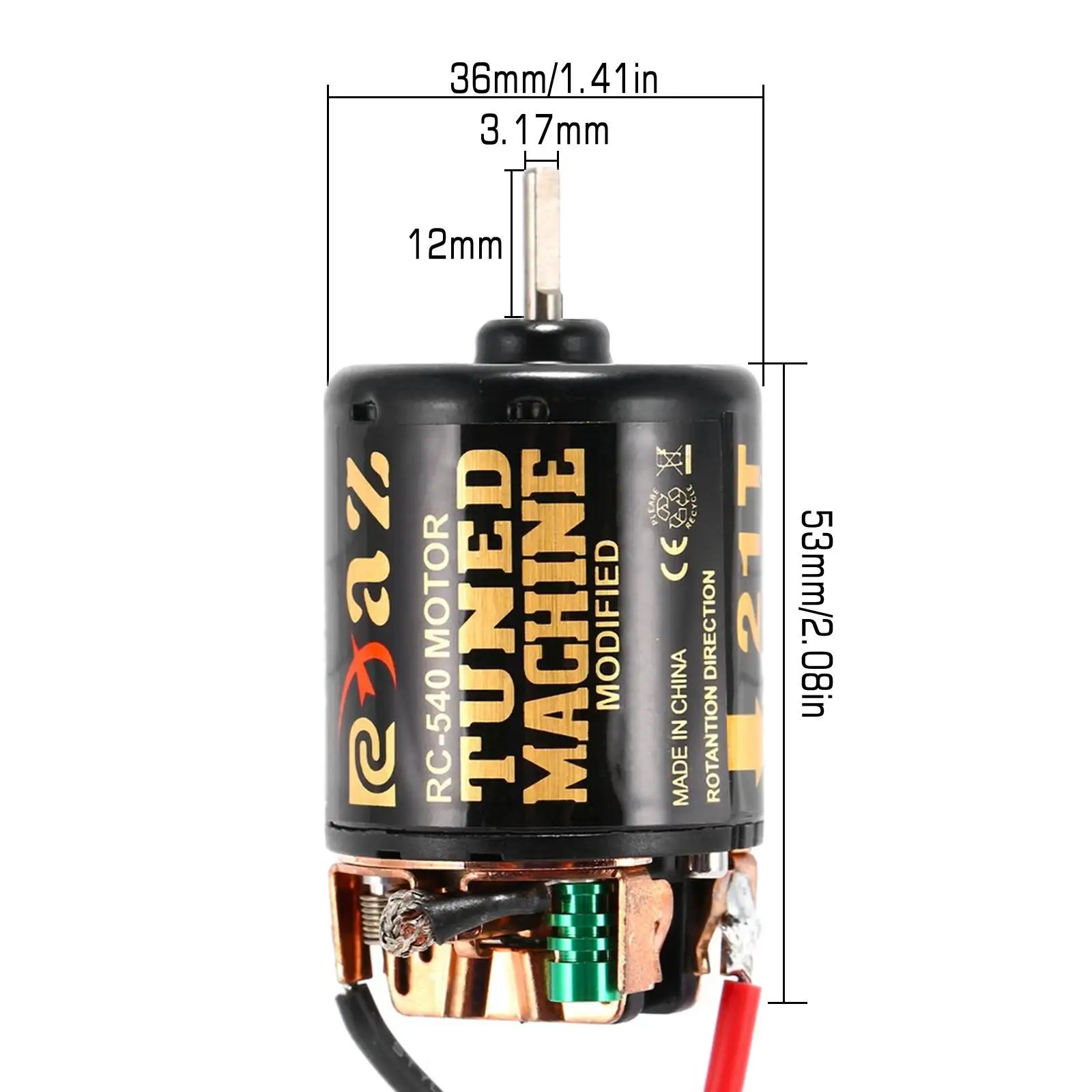 RC Motor Brushed High Speed for Crawler Car 1 10 Electric Vehicle Buggy Truck Spare Parts