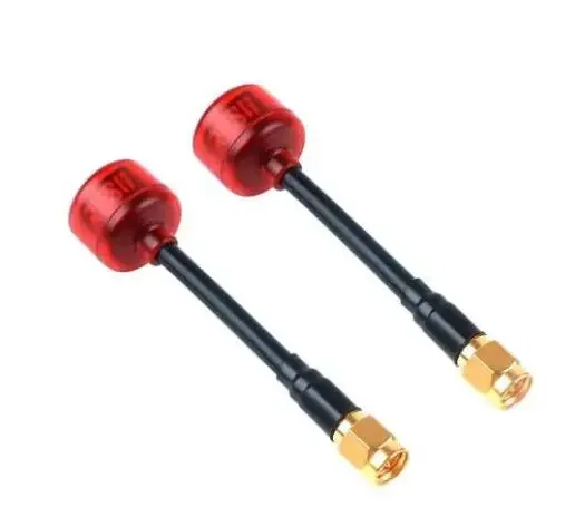 RUSHFPV rush Cherry Antenna SMA LHCP/RHCP Optimized for FPV racing drones Maximum signal coverage. 5.6-6GHz Truerc lumenier