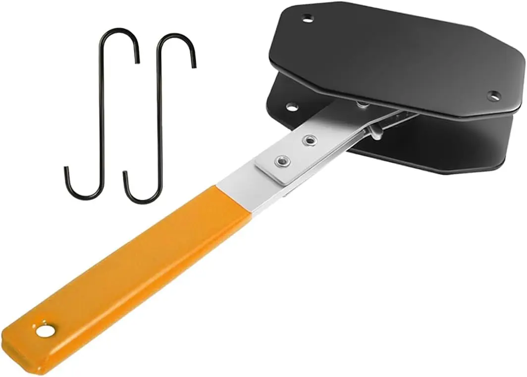 

Brake Caliper Compression Tool with 360° Ratchet & 2 Hooks for Single/Twin/Quad Pistons