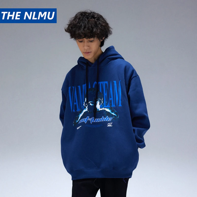 

Men Fashion Hoodie Sweatshirt Streetwear 2023 Autumn Letter Graphic Hoodies Harajuku Pullover Hip Hop Y2K Clothing