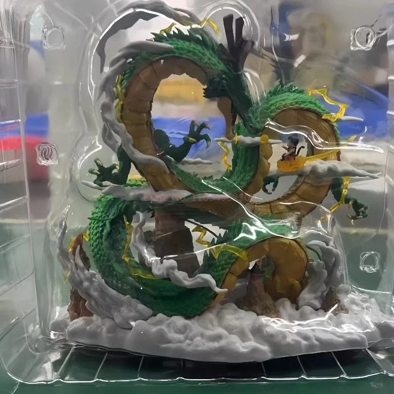 Anime Dragon Ball Z Figure Son Goku Wish Dragon Shenron Action Figure Pvc Model Statue Collection Desktop Decoration Toys