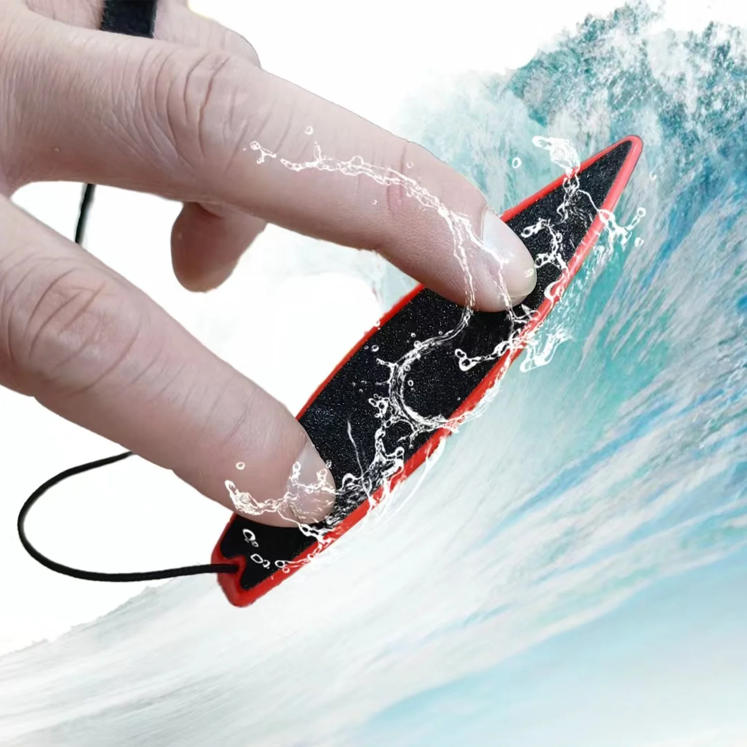 Creative fingertip surfboard, decompression thumb toy air surfboard (can surf in high-speed air and water surfaces)