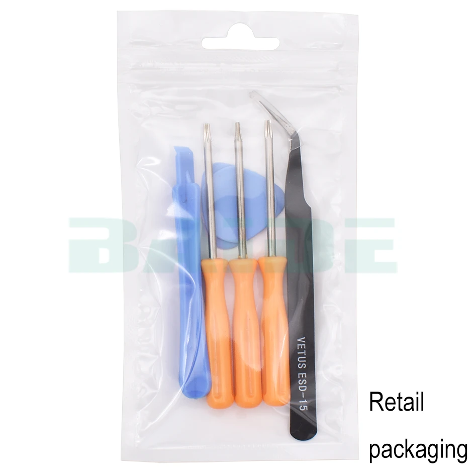 مفك أمان لأجهزة إكس بوكس ون اكس بوكس 360 PS3 PS4 ثقب مقاوم للعبث إصلاح افتتاح أداة مفك مسامير توركس T8 T6H T10H #6