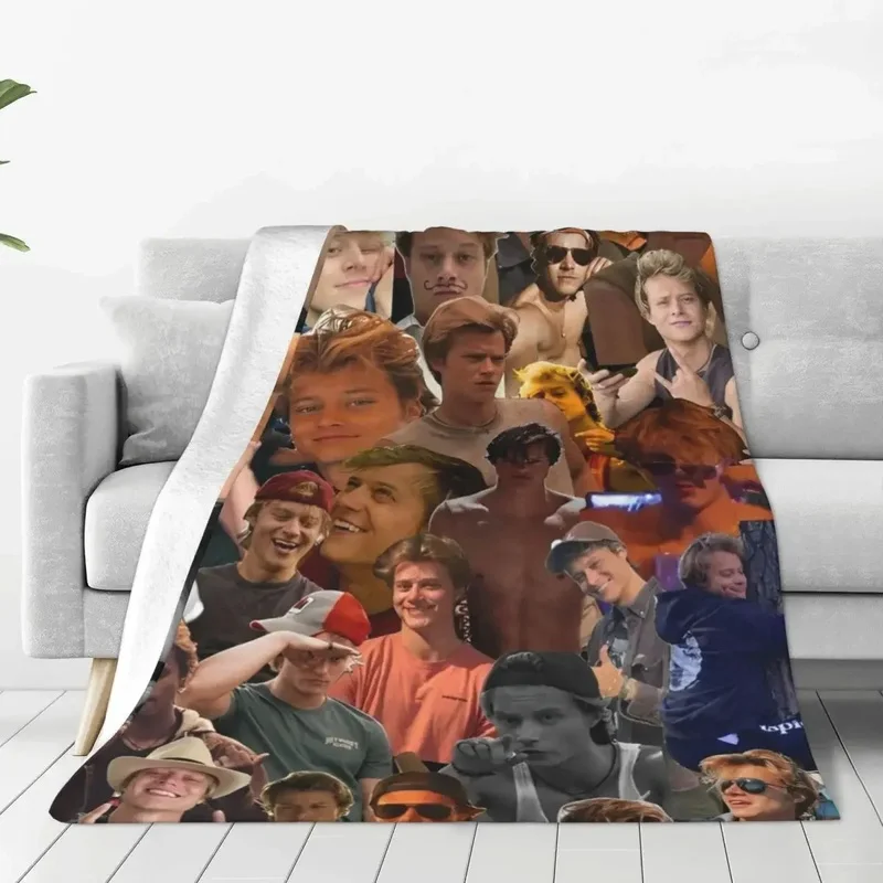 

Super Warm Plush Throw Blanket for Picnic, Couch, Chair, and Bed - Soft Flannel Bedspread Sofa Cover