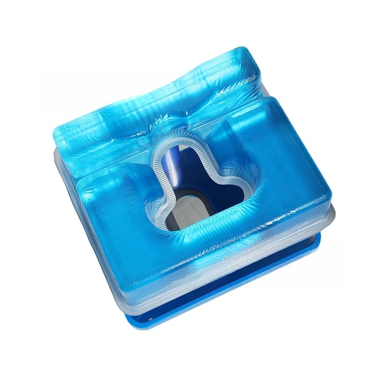 High-quality adjustable silicone positioning head pad with mirror to prevent pressure ulcers and protect the patient's face