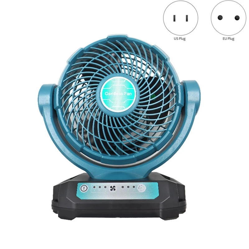 DCF102 Portable Cordless Fan For Makita Porter-Cable Stanley 14.4V 18V 20V Lithium Battery