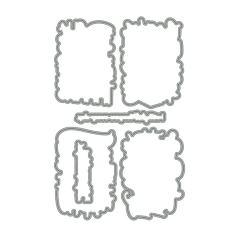 Clear Stamps for New 2022 for Scrapbooking Paper Making Fall For You Sentiments Frame Craft Card Cutting Dies