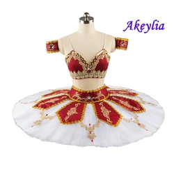 La Bayadere tutu red white Classical Ballet Tutu Gamzatti Professional Adult Ballet Performance Tutu Ballet Kids La Corsaire