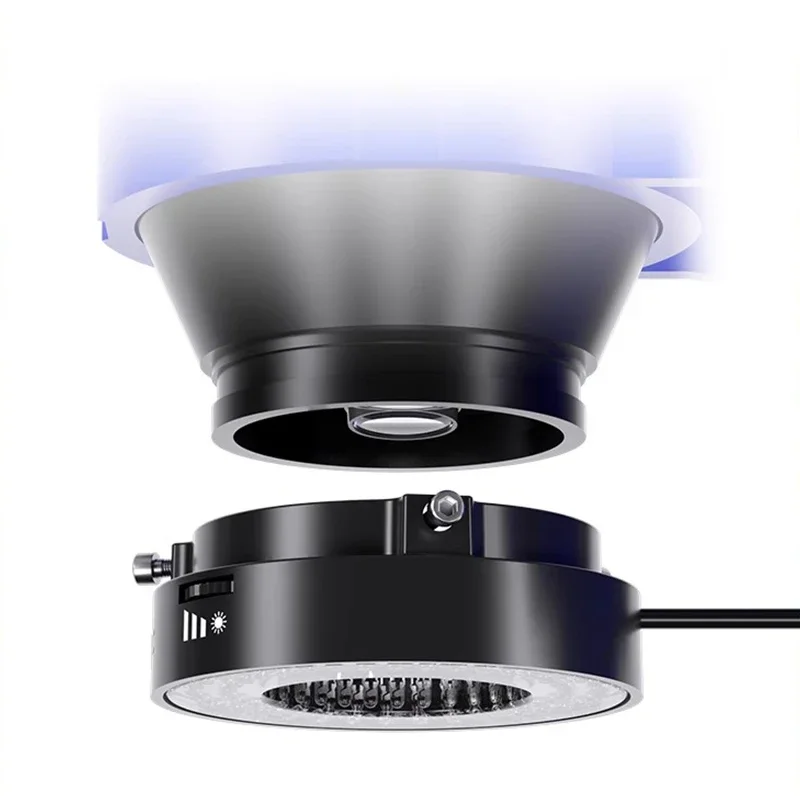 Mechanic L64/72/144 LED USB Microscope Ring Polarized Light Illuminator Lamp for Trinocular Microscope Soldering Repair