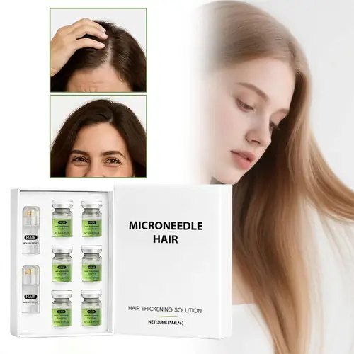Imagen 2 del producto ﻿   Suero para el cuidado esencial del cabello, fortalece las raíces, reduce la pérdida, previene la calvicie, repara daños, esencia nutritiva para el cuidado del cabello