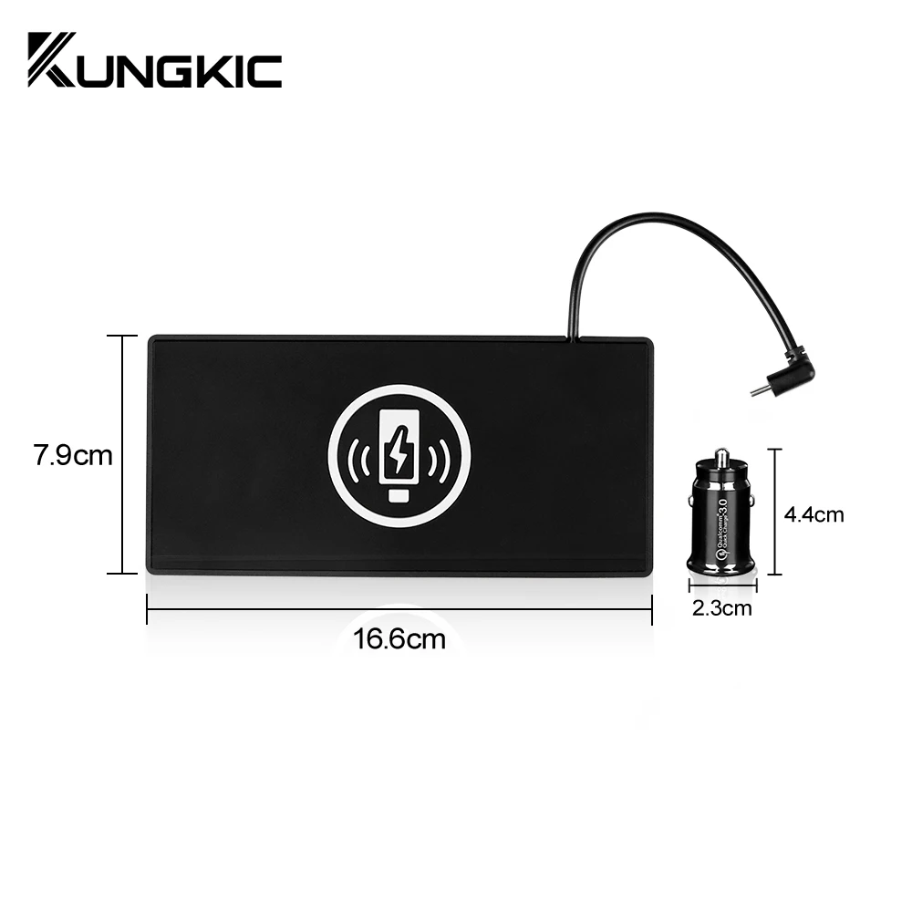 Mobile Phone Fast Wireless Charger For Nissan Teana Altima L34 SR 6th Gen 2019-2022 15W Car Charging Holder Trim Accessories