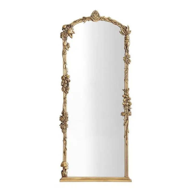 *Bedroom Funky Mirrors Full Body Big Design Gold Modern Luxury Mirrors Full Body Living Room Specchi A Pavimento Furniture Home