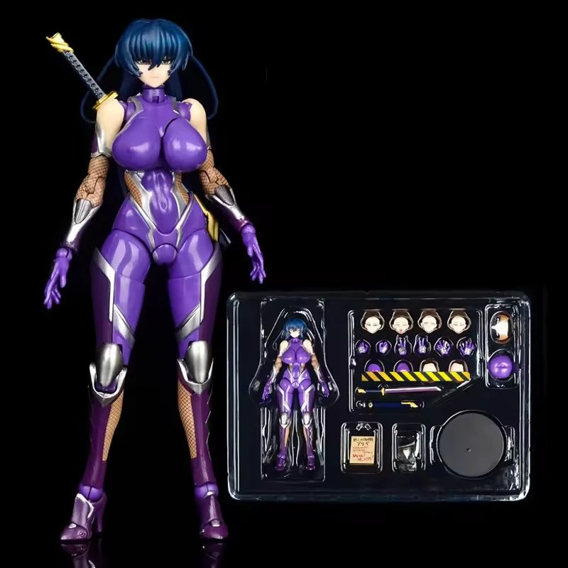 Deluxe Taimanin Secondo AX Asagi Igawa Action Figure Figurine in PVC rimovibile Giochi anime Assemblare modello giocattolo regalo da collezione