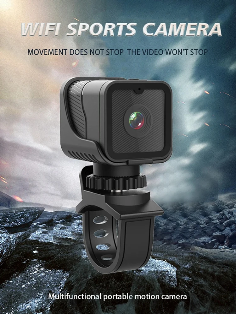AliExpress occkic 1080P HD Portable Sports Mini Camera with Hotspot WiFi Waterproof Camera, Motorcycle and Bike Driving Recorder
