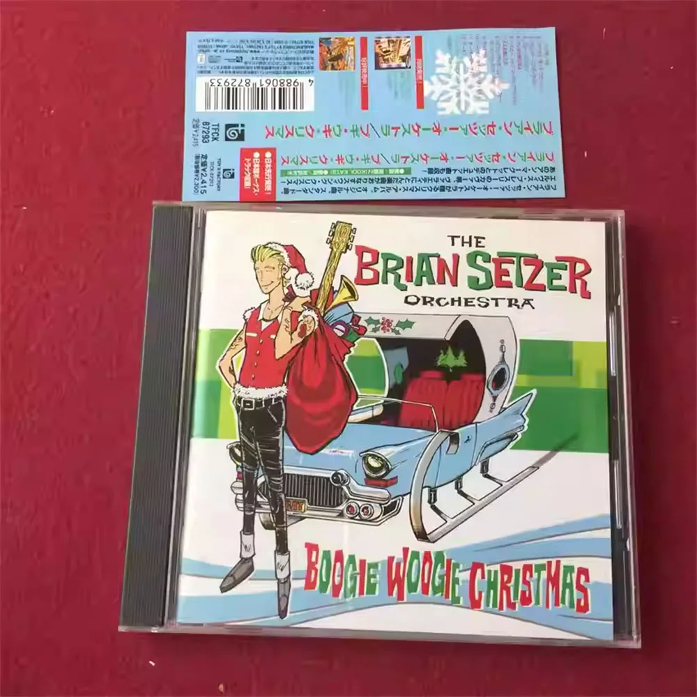 El CD 'Boogie Woogie Christmas' es un álbum festivo navideño de la Orquestra de Brian Setzer, la icónica banda grande de swing Revival.