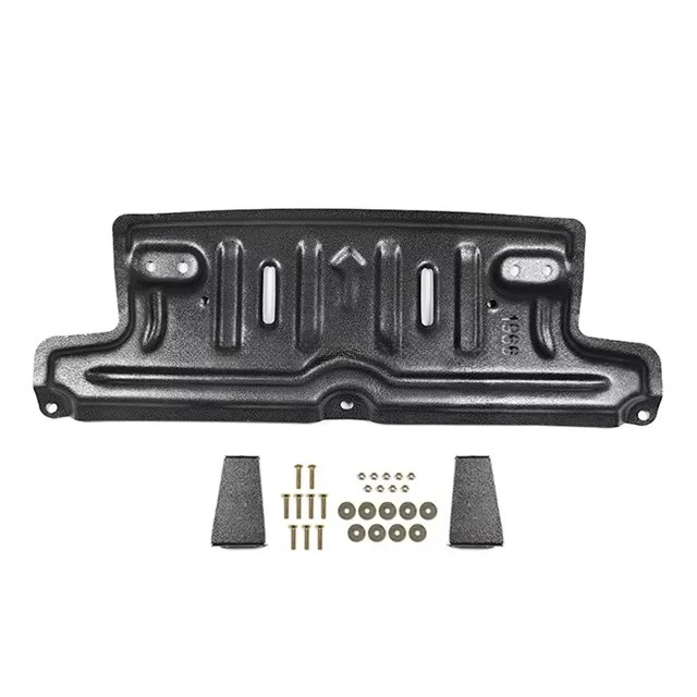 Car 3D Mold Opening Aluminum Front Skid Plate Radiator Guard Under Engine Protector for Jetour T2 Accessories