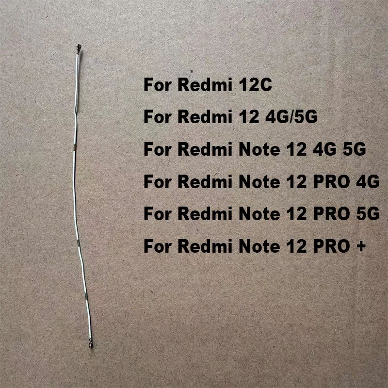 Wi-Fi For Xiaomi Redmi Note 12 PRO + Plus 5G / Poco X5 PRO 5G 12C Signal Wifi Aerial Ribbon Antenna Flex Cable Wire Repair Parts