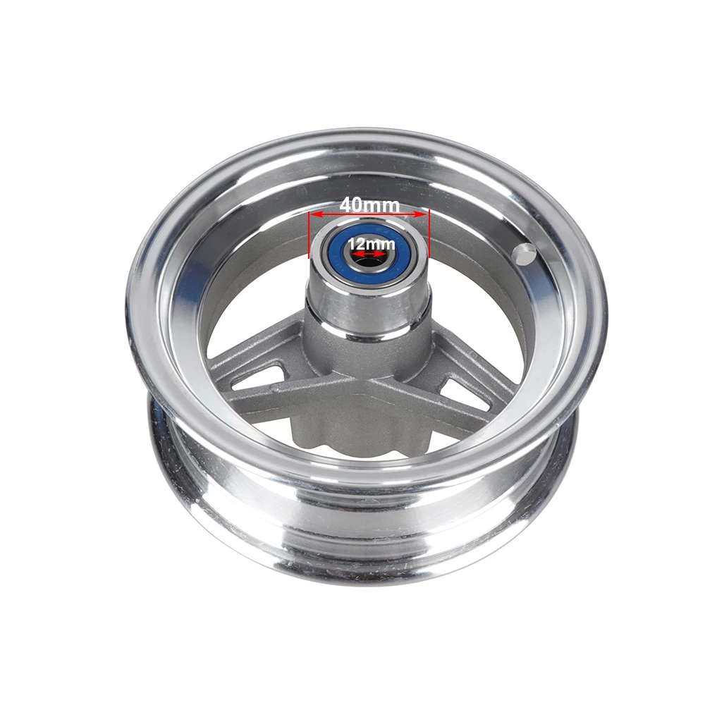 6.5 inch Aluminum Alloy Wheel Hub M12 Disc Brake Rim For Small Citycoco Electric Scooter ATV Go Kart Harley Chinese Bike