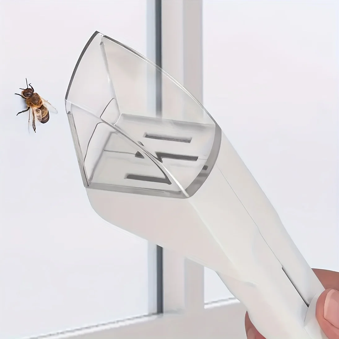Sustainable Handheld Bug Catcher - Safe & Effective Insect Trap for Bees, Spiders, and More - No Batteries Required