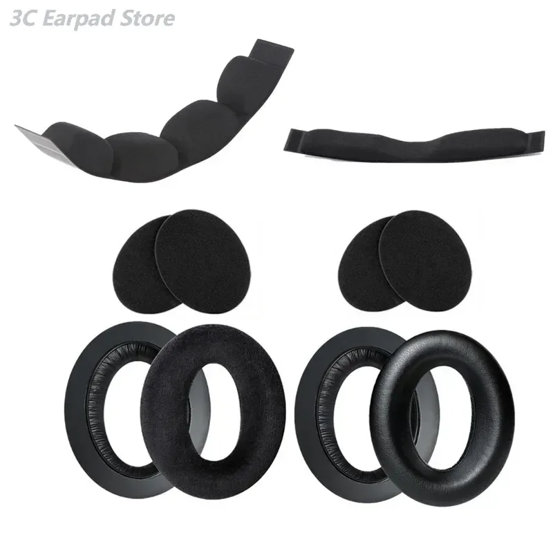 

Ear Pads Cushion Headbeam headband for Sennheiser HD545 HD565 HD580 HD600 HD650 HD660 Earphone Soft Memory Sponge Earpads cover