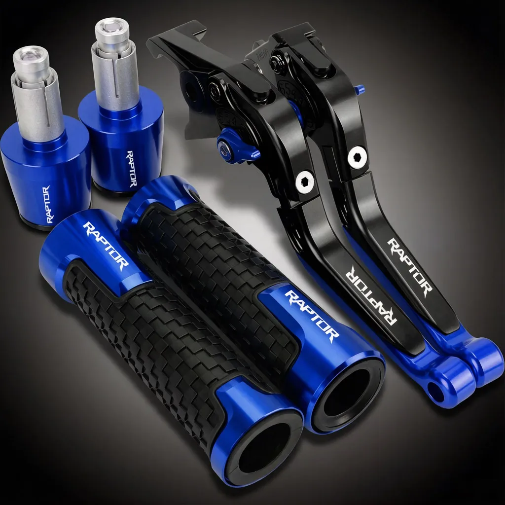

For YAMAHA YFM 660 YFM660 Raptor 2001-2004 Motorcycle Clutch Lever Brake Levers Moto Handlebar Handle Hand Grips Ends Cap