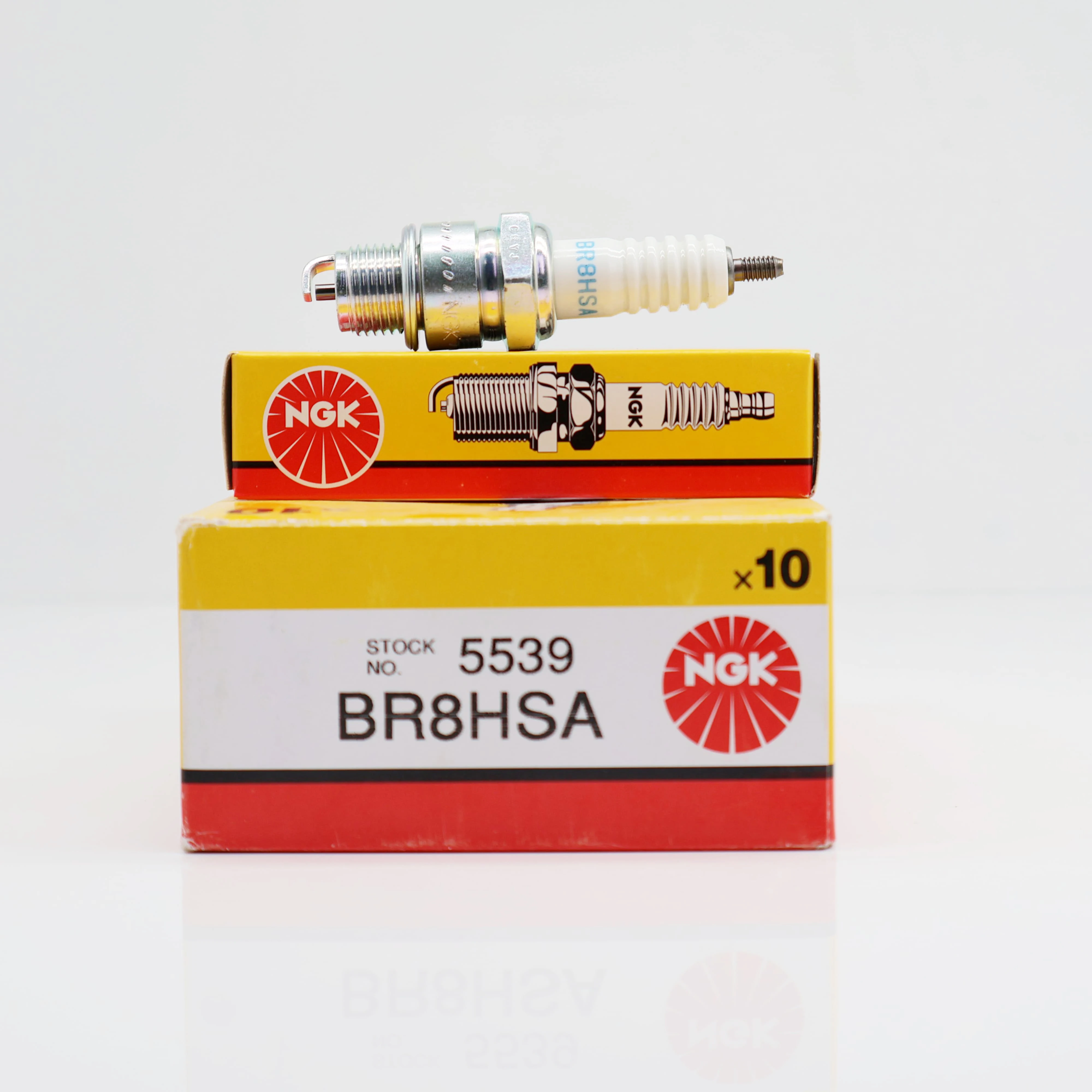 NGK Nickel Spark Plug BR8HSA 5539 Original Genuine Product for HONDA OEM:980765871G,980765871G00,980765871G01,980765872G