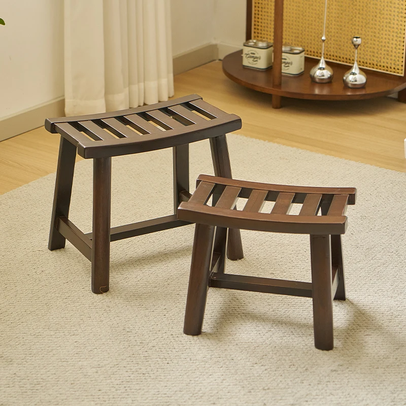 Solid Wood Bathroom Stool for Elderly And Pregnant Women Bathing Safety Seat Special Chair for Household Comfort And Safety