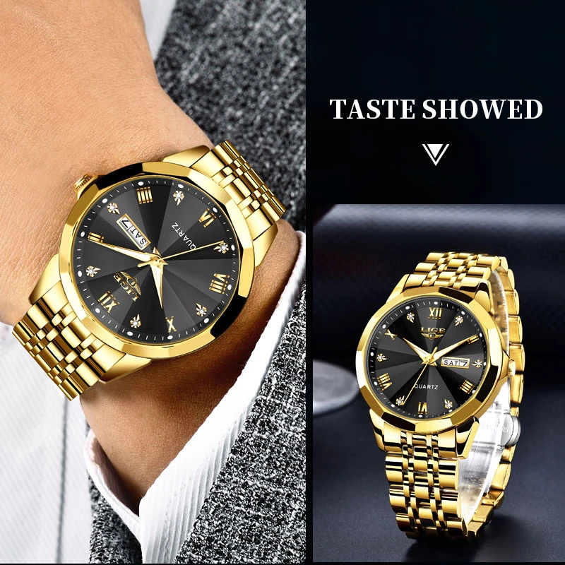 LEGE Herrenuhr Luxus Original Taucherserie Herren Quarzuhr Wasserdicht Leuchtender Kalender Sportuhr reloj hombre