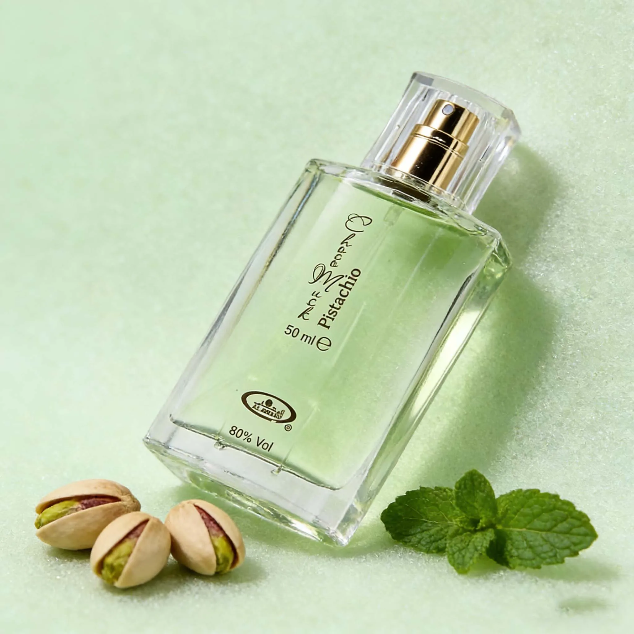 

Choco Musk Pistachio EDP: Fresh Green Bottle, Unique Pistachio & Musk Notes for All