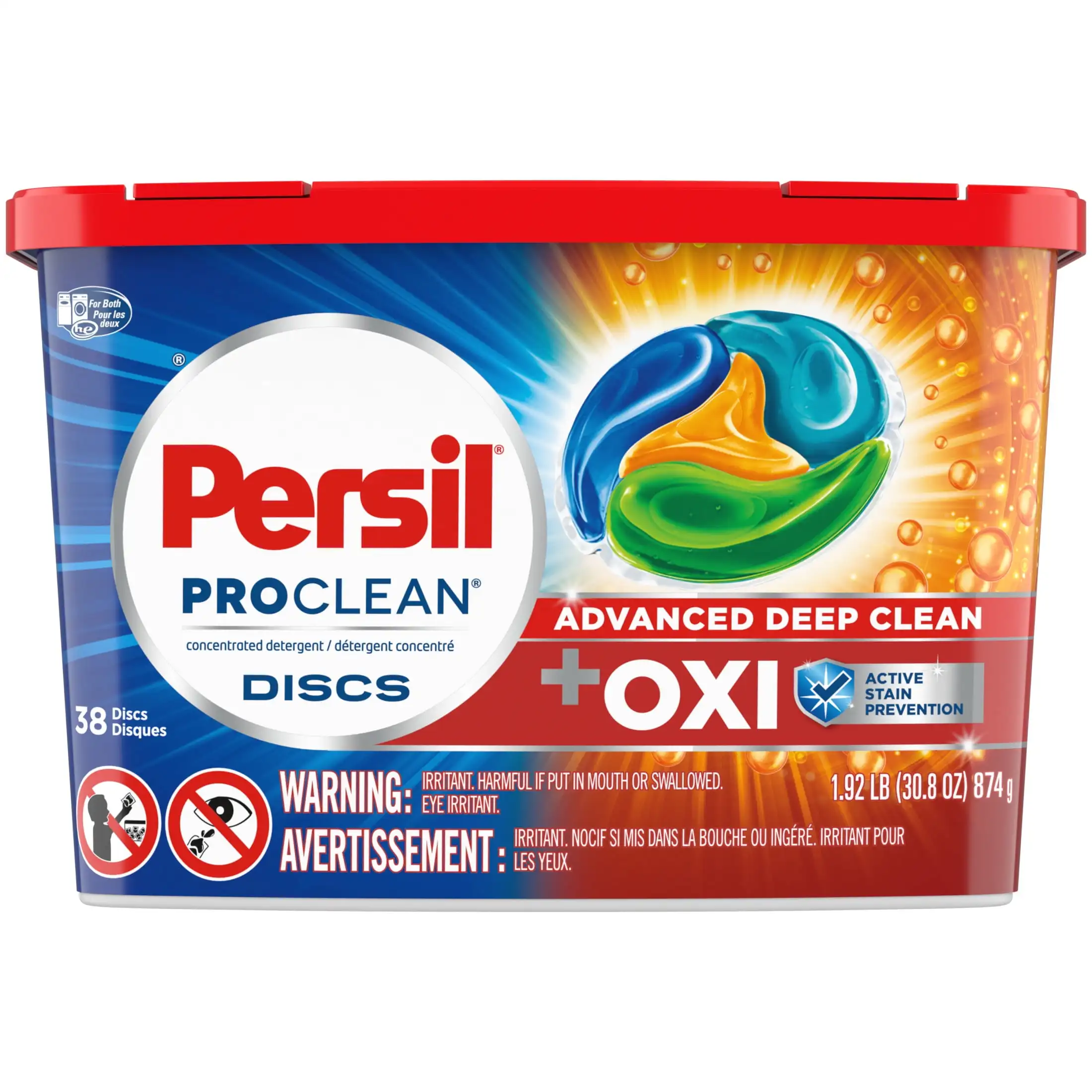 

Laundry Detergent 38 Count Provides A Deep Clean Long Lasting Freshness Fiber Care and A Boost of Stain Fighting Oxi Power