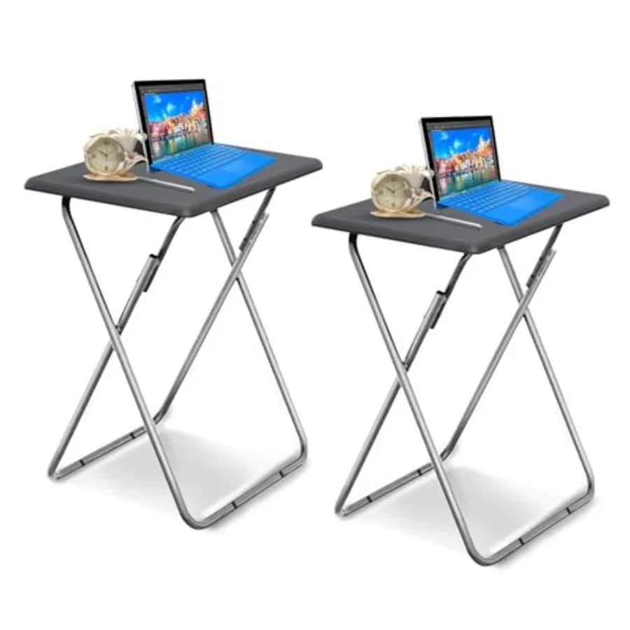 Folding TV Tray Table TV Dinner Trays Tables for EatingStable Tv Trays Table 25In Folding Tray Side Table Foldable Snack Tables