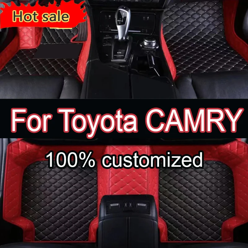 

Автомобильные коврики для Toyota CAMRY 2004 2005, изготовленные на заказ автомобильные подушечки для ног, автомобильный ковер, аксессуары для интерьера