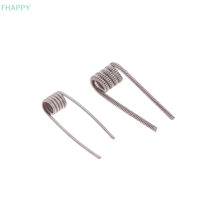 Prewind MTL/AIO/RDL/RBA Diameter dalam 2.5mm Fused Clapton Alien Coil Spring Handheld Tools Resistances A1 SS316L NI80 kawat