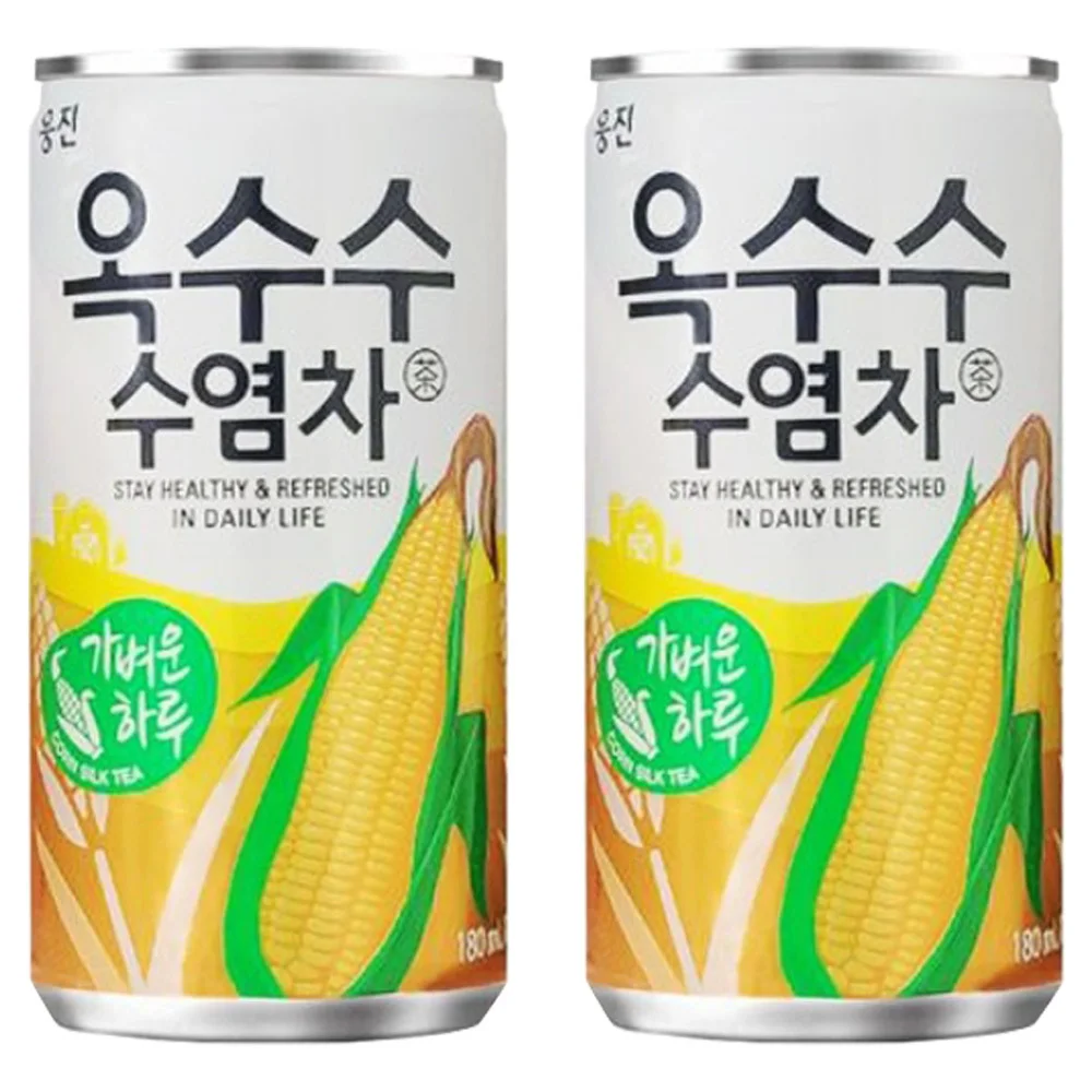 Woongjin Corn beard tea 180ml x 60 cans (30 cans x2 box)