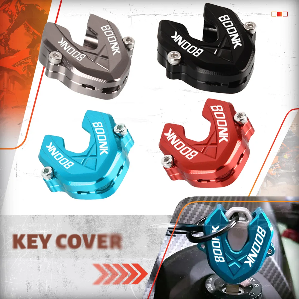 

FOR CFMOTO CF MOTO 800NK 800 NK NK800 2023 2022 2021 NK 800 2024 Motorcycle Keychain Key Cover Cap Keys Case Shell Protector