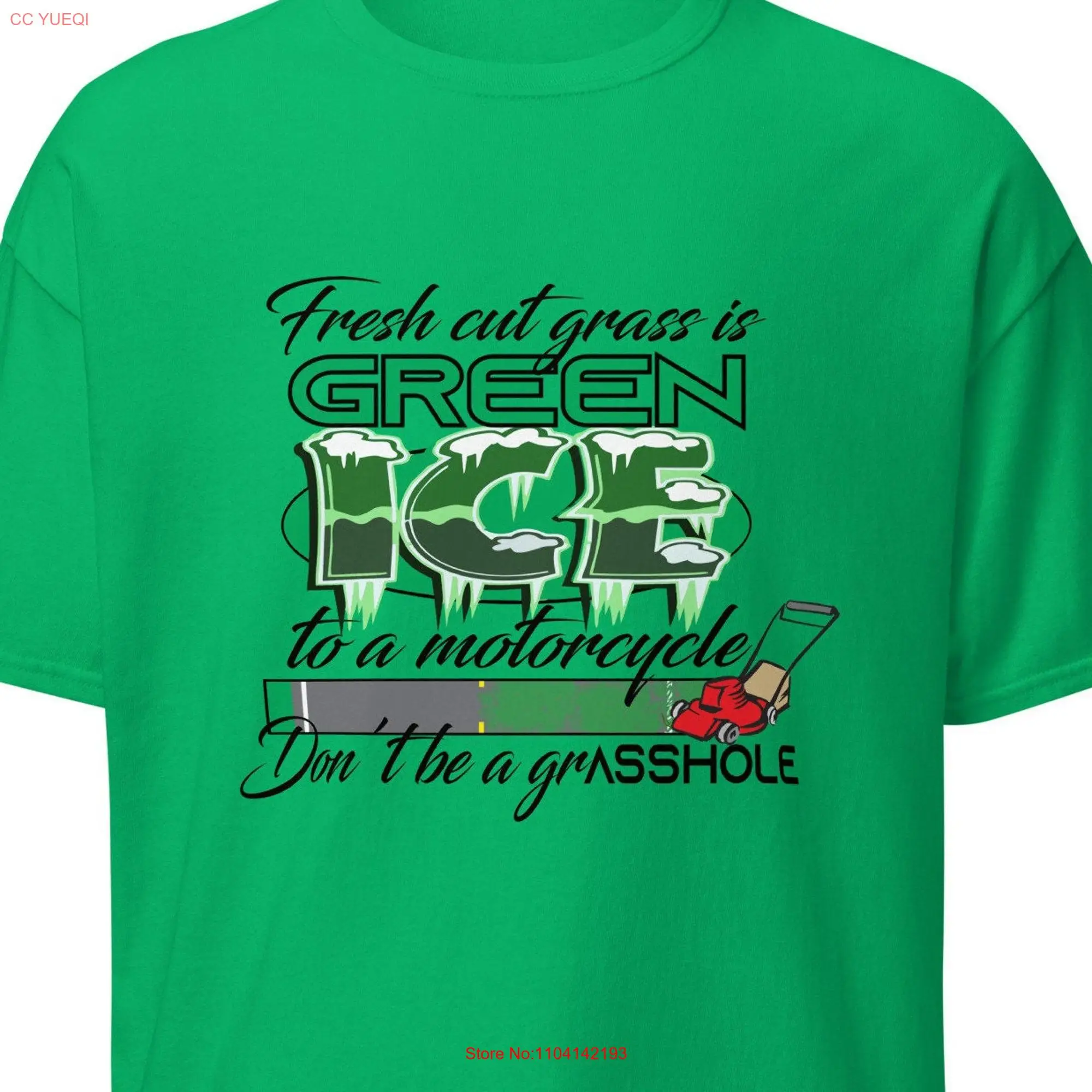 Green Ice classic tee long or short sleeves